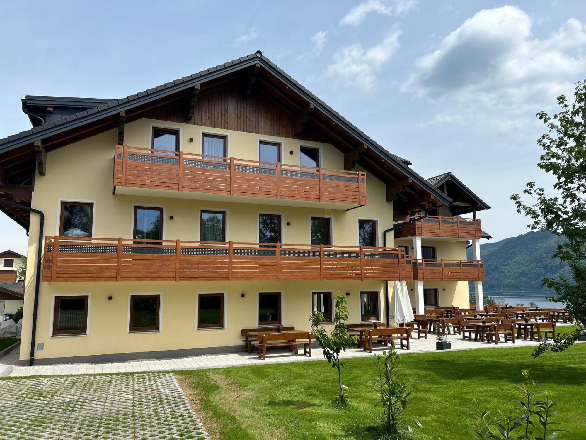 Gasthof Steinbichler Нусдорф-ам-Аттерзе Екстер'єр фото